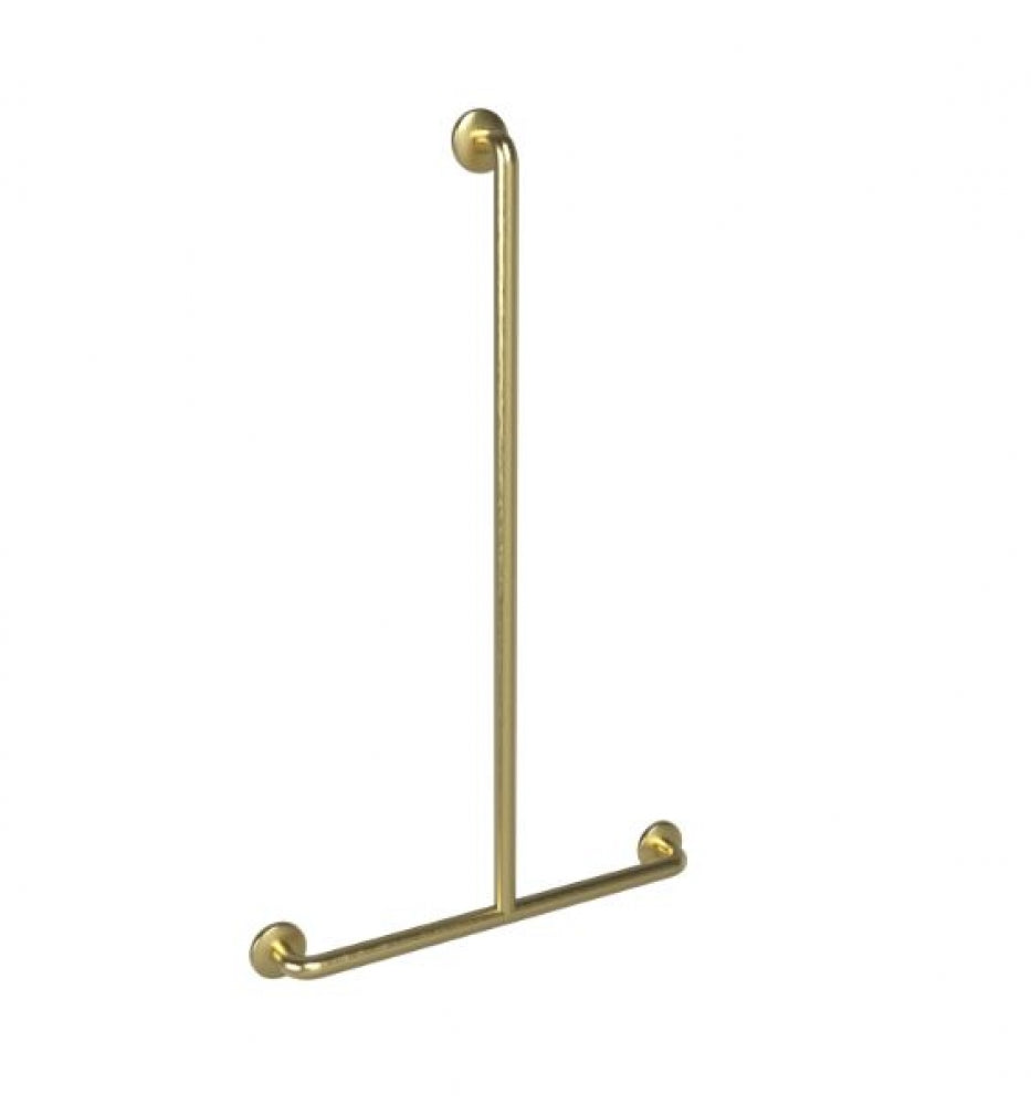 Bradley 832-PVD-BB Shower T-Bar Grab Rail Centre Fix