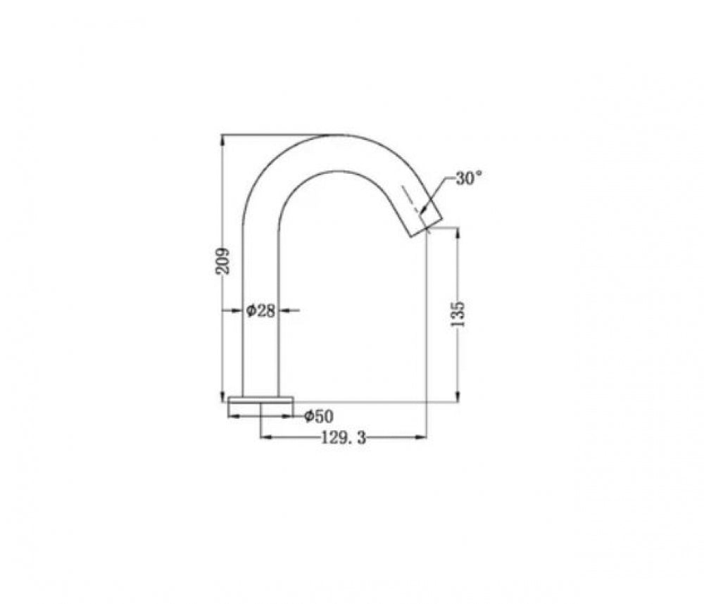 Nero Mecca NR402 Vanity Mounted Sensor Tap