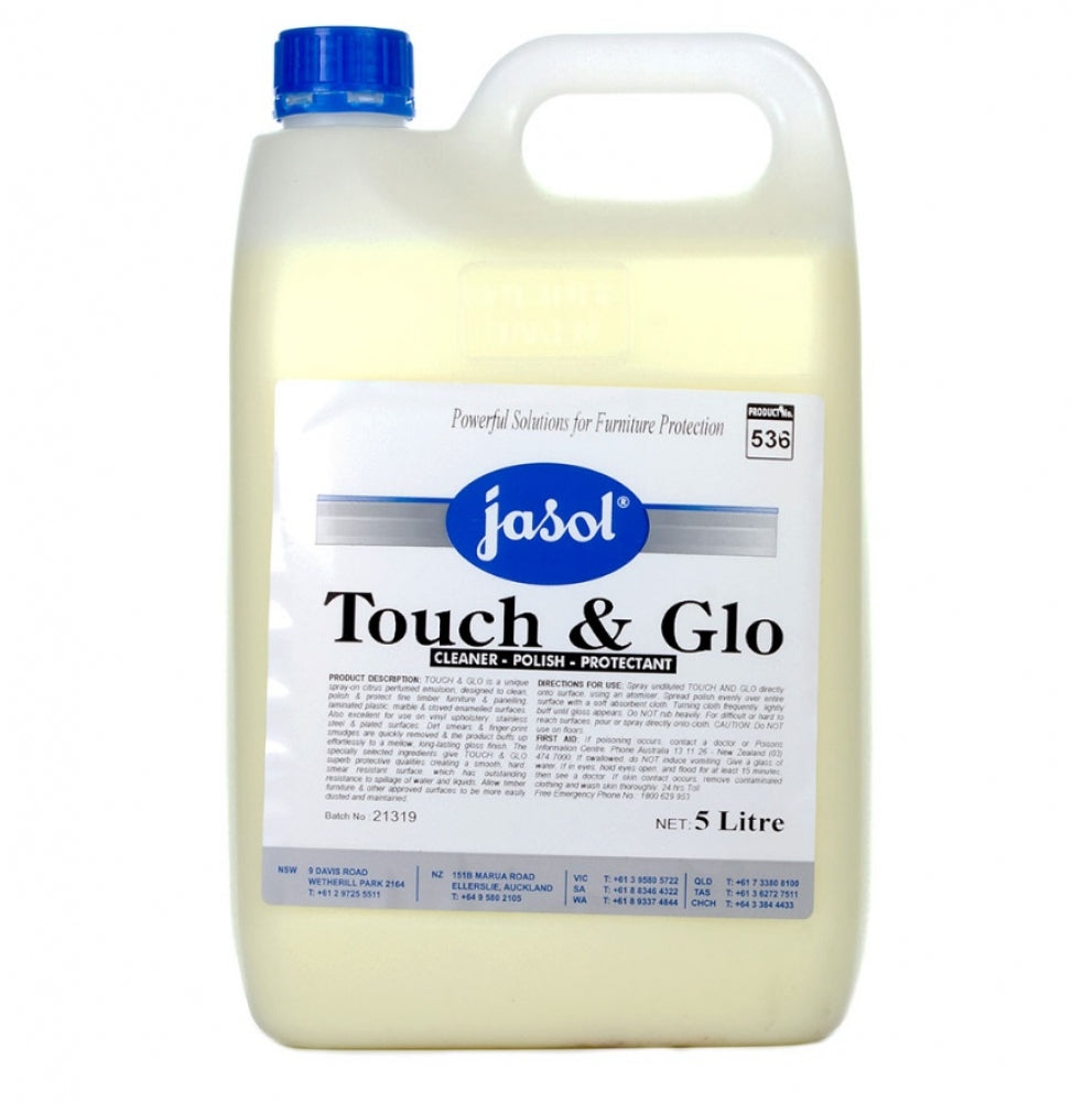 Jasol Touch and Glo Furniture Polish