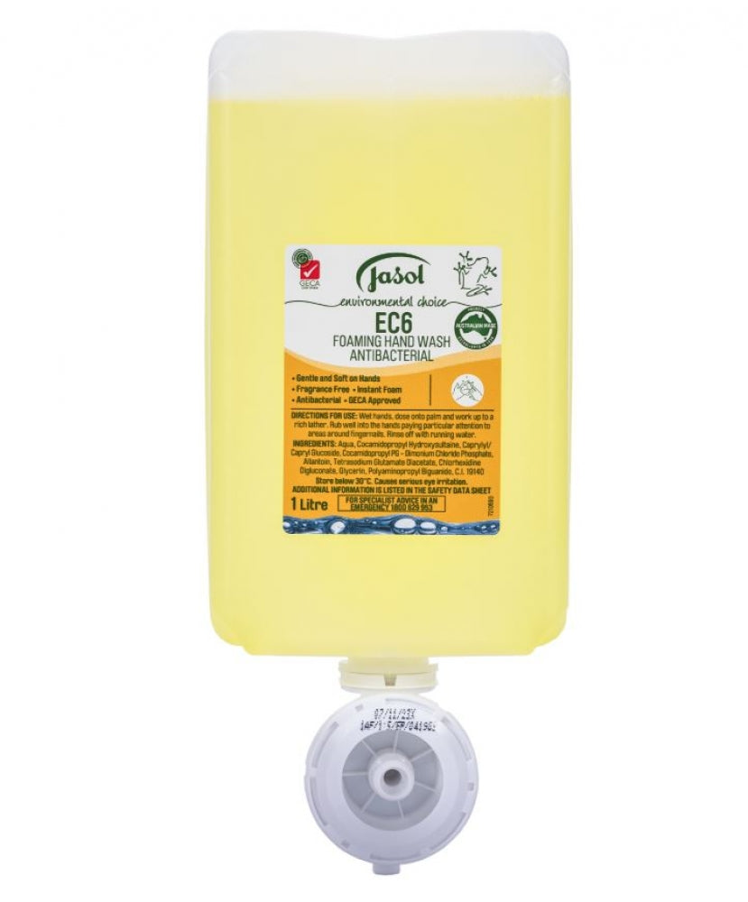 Jasol Brightwell EC6 Foaming Handwash Antibacterial Pods