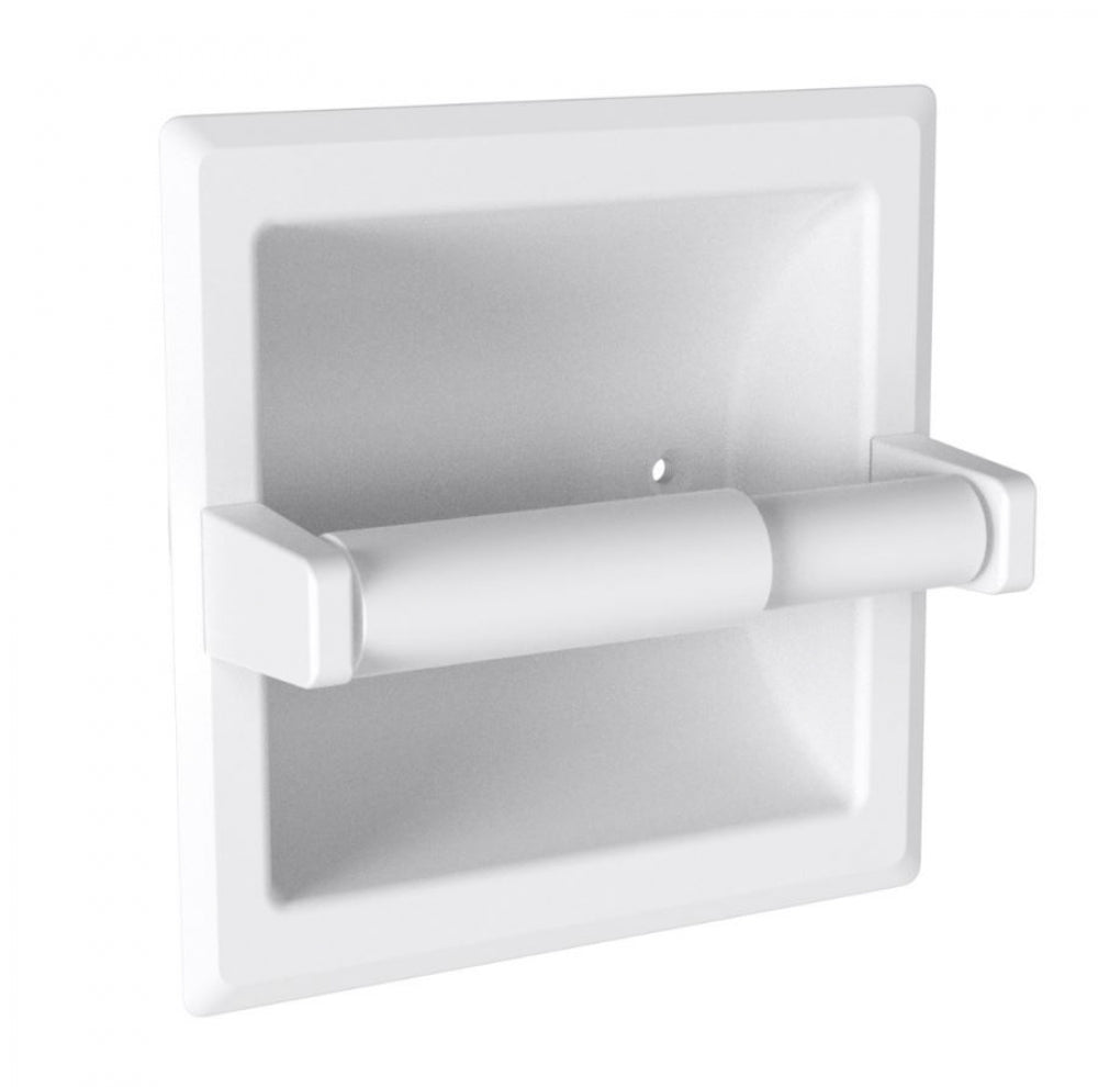 Bradley 5104 Single Toilet Roll Holder Recessed