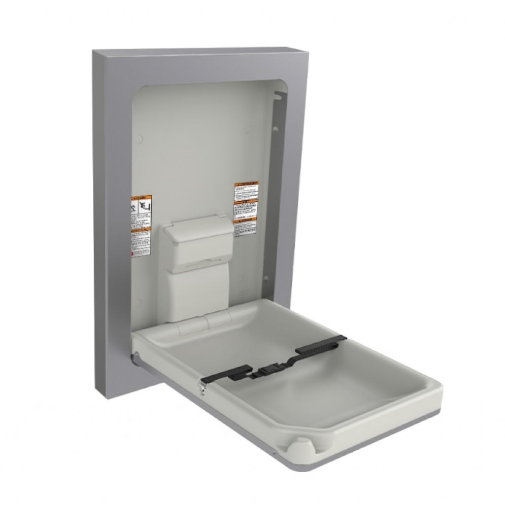 JD MACDONALD 10-9017-9 Baby Change Table Vertical Surface Mounted