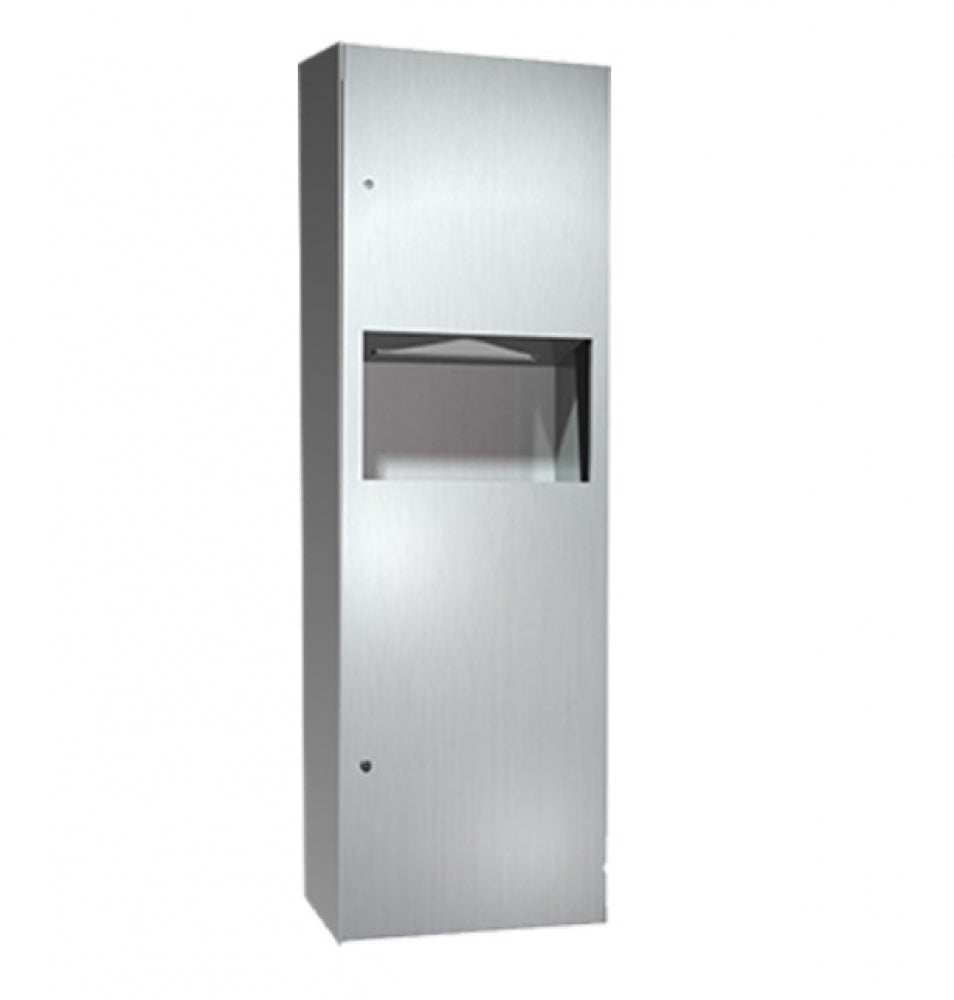 JD MACDONALD Simplicity 10-6462-9 Combo Unit Paper Towel Dispenser and 34L Waste Bin