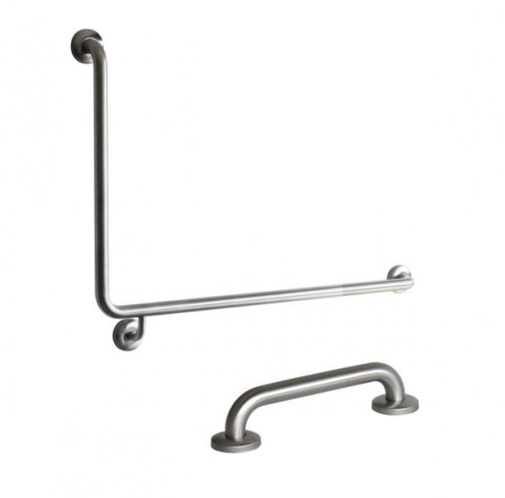 JD MACDONALD JDM-GTP-9 Toilet Grab Rail Set 90 Degree Right Hand