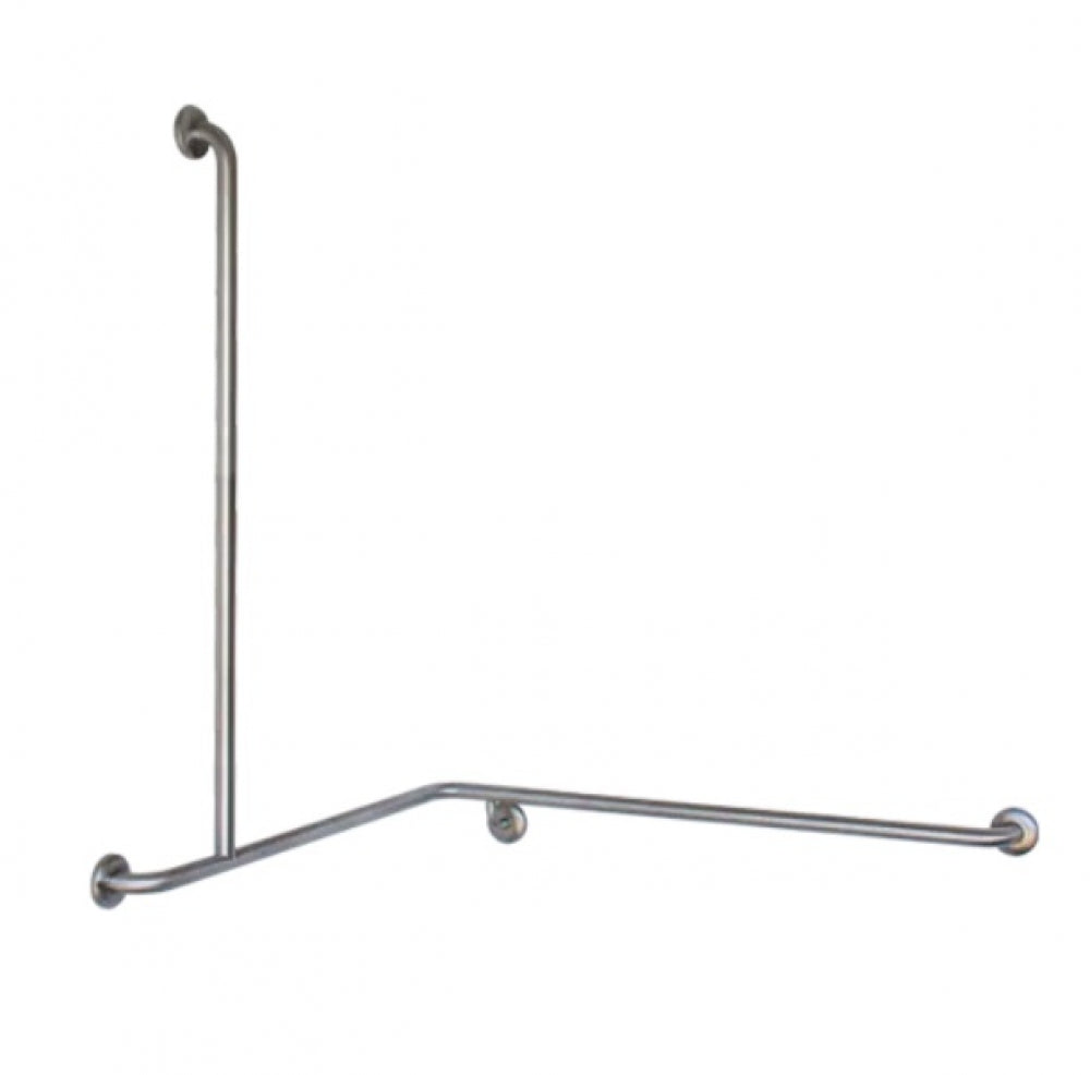 JD MACDONALD JDM-GEC-1 Shower Grab Rail Combination Horizontal and Vertical Left Hand