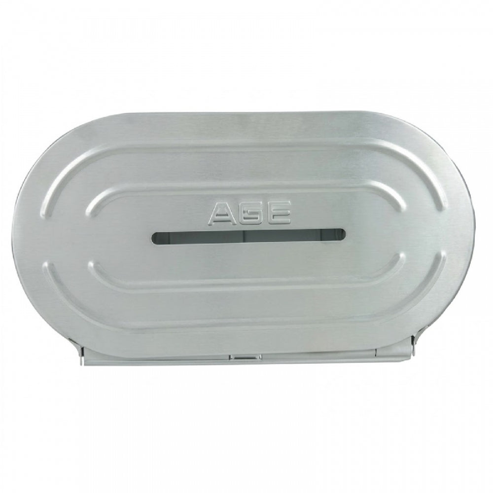 ABC D-500/2SS Double Jumbo Toilet Roll Dispenser