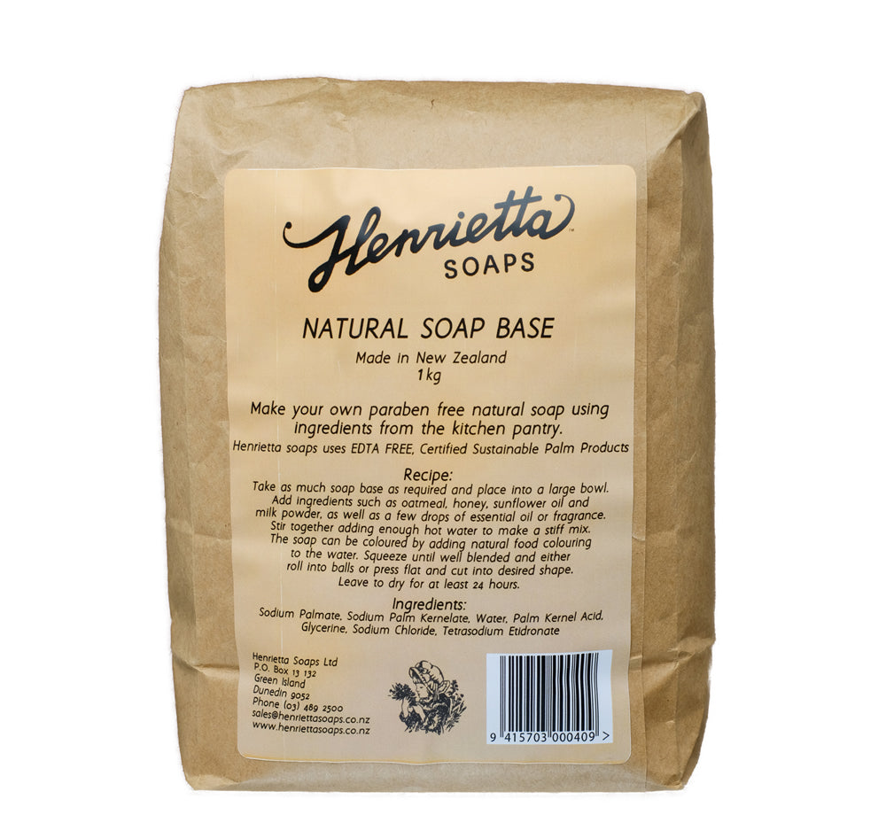 Henrietta 200 1KG Natural Soap Base for DIY Soap Making