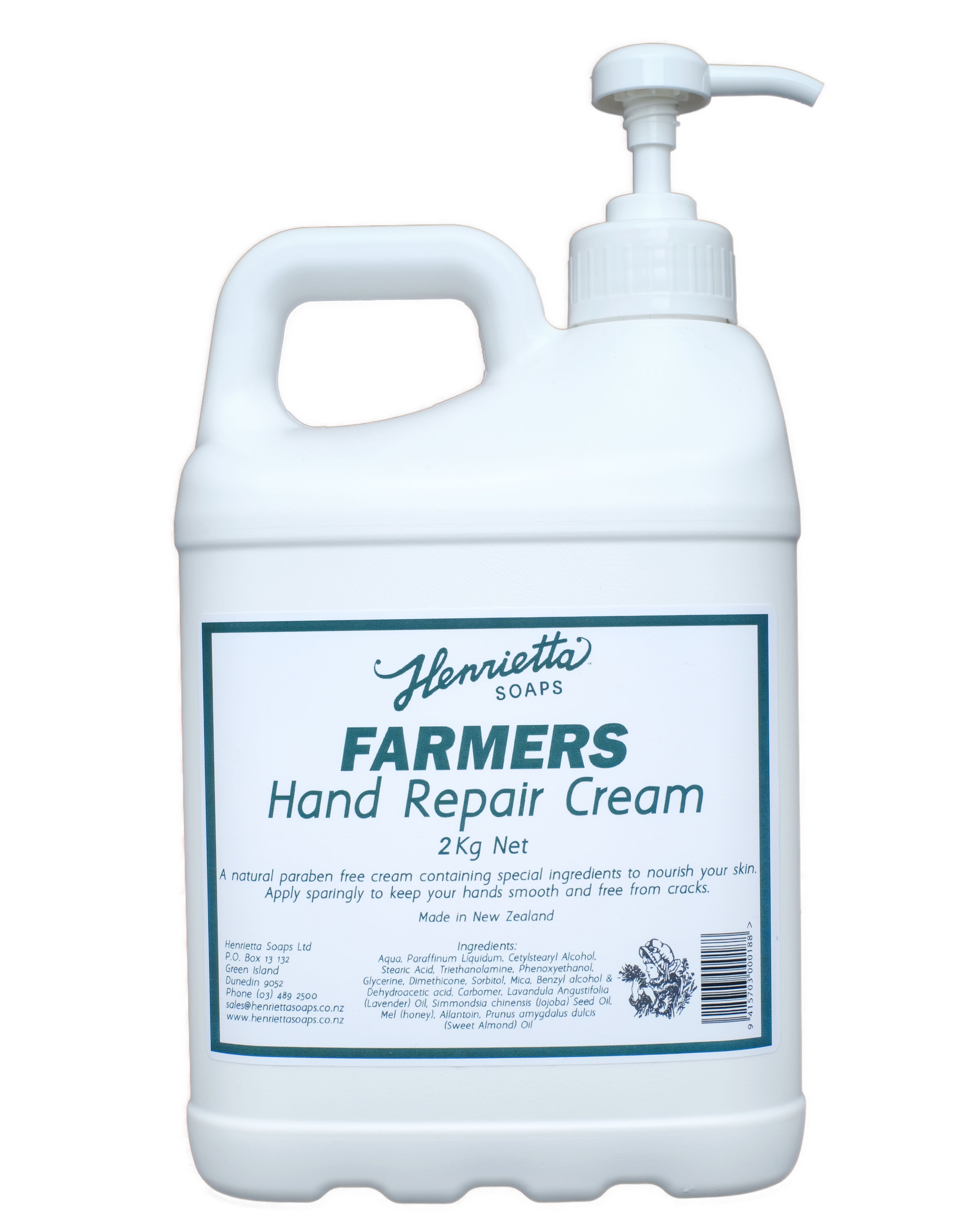 Henrietta 180 Farmers Hand Repair Cream Pump Pack