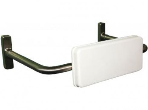 JD MACDONALD PBR35 Padded Toilet Backrest Straight Arm