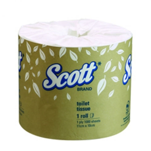 Scott 4760 Scott Toilet Tissue Paper 1000 Sheets White