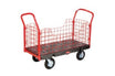 Rubbermaid 4486 Side Panel Platform Truck Large Caged